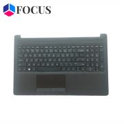 HP Pavilion 15-DA black palmrest keyboard touchpad L20387-001